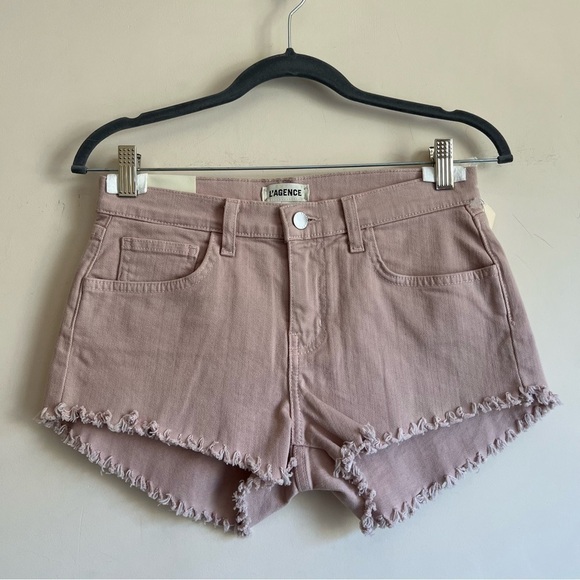 L'Agence Zoe Shorts in Petal - Picture 5 of 15